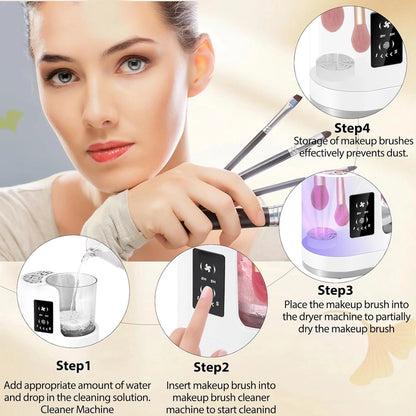 BrushSpa - Electric Makeup Brush Cleaner